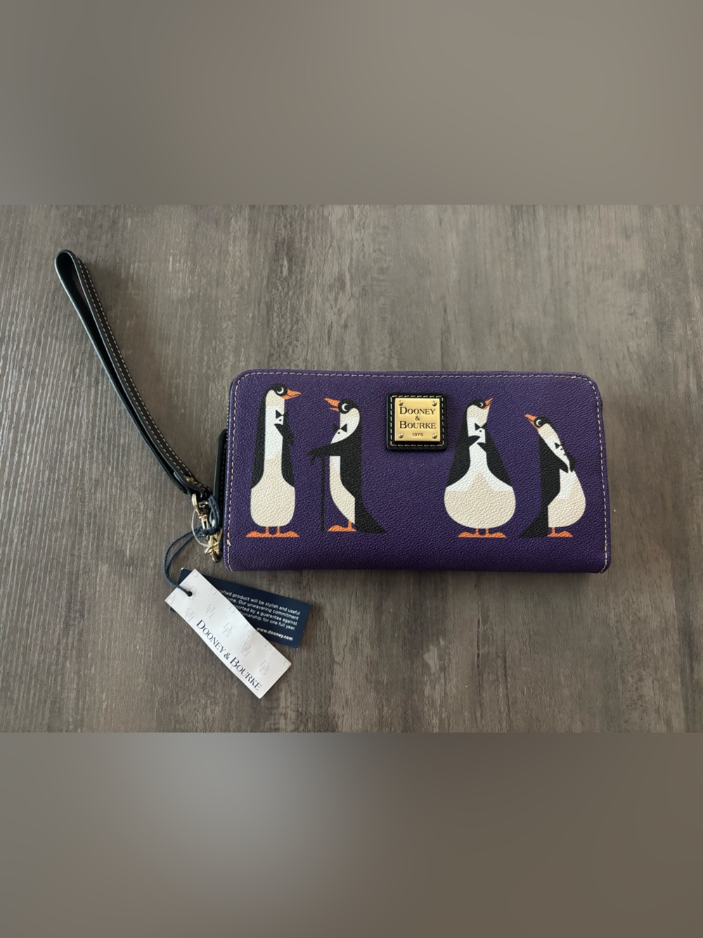 Dooney & Bourke Disney Mary Poppins Zip Wristlet/Wallet